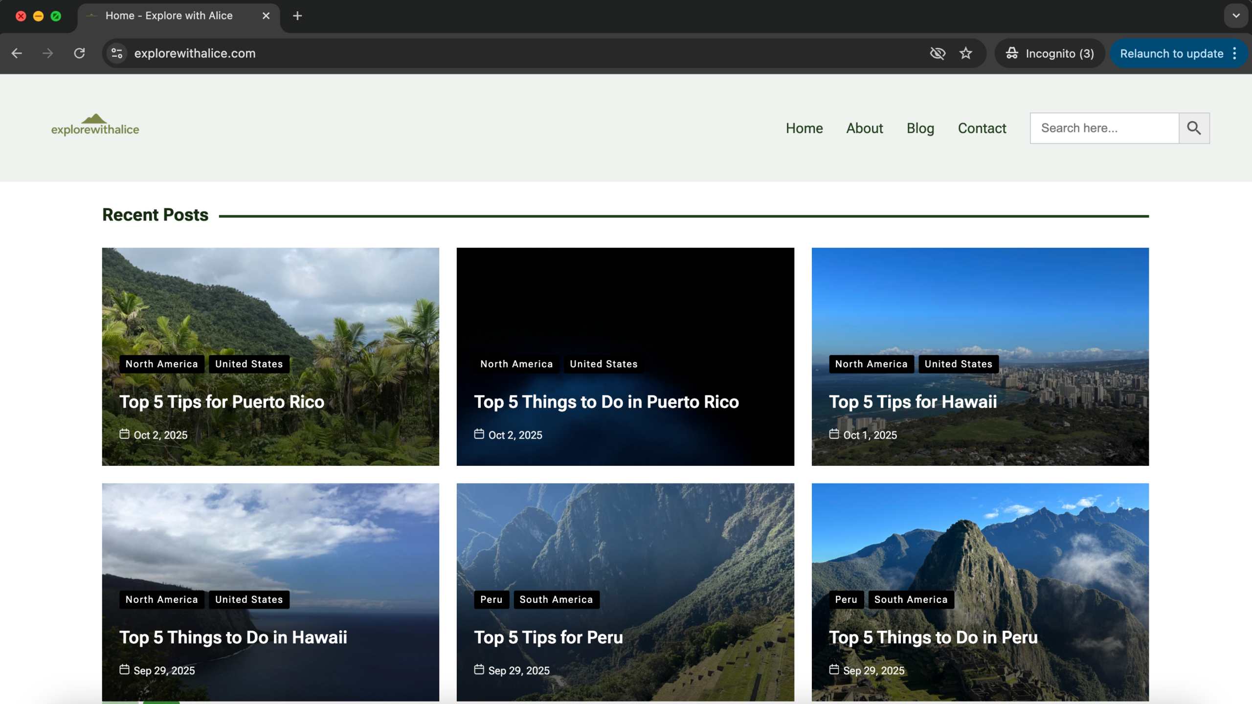 Travel Blog Diary: Week 1 — Starting Out